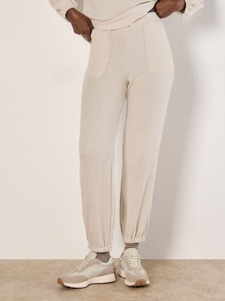 Soft Textured Joggers