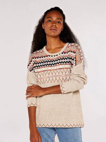 Fairisle Edge Jumper