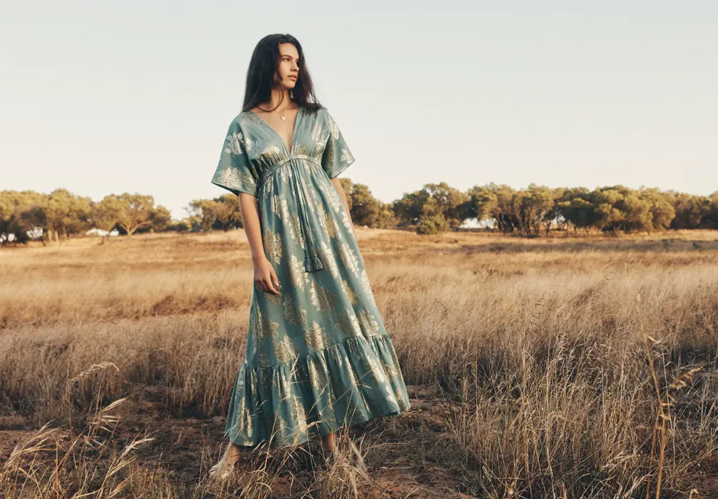 Vacation or staycation, pack a bag with our holiday essentials. Think free-flowing silhouettes, cotton & linen blend fabrics & sunshine-ready styles. Discover summer dresses in mini, midi & maxi lengths, chic co-ords, straw hats & sandals