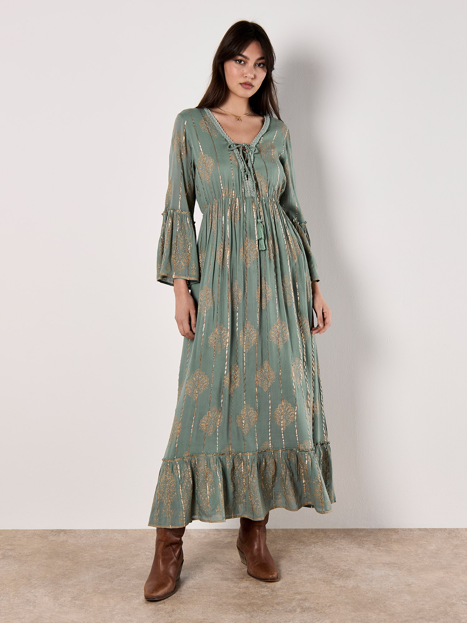 superdry boho maxi dress Art Deco Beaded Tulle Gown – Terijon.com