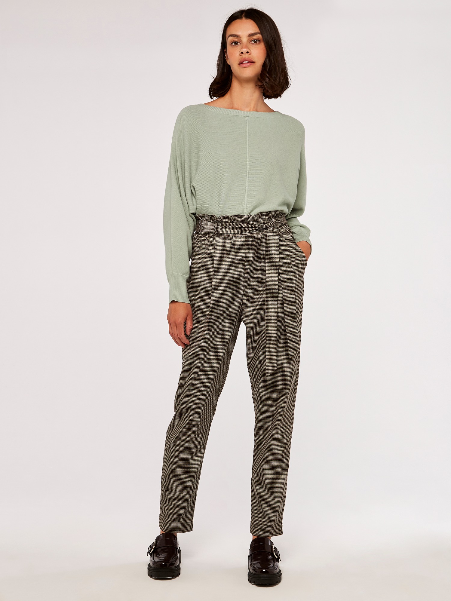 Check Print Trouser