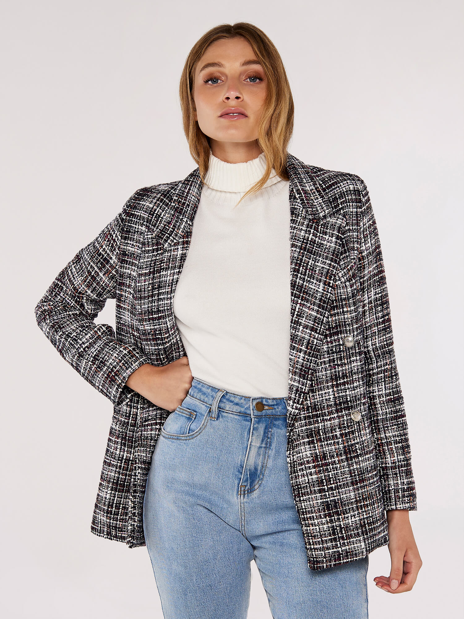 Apricot blazer deals